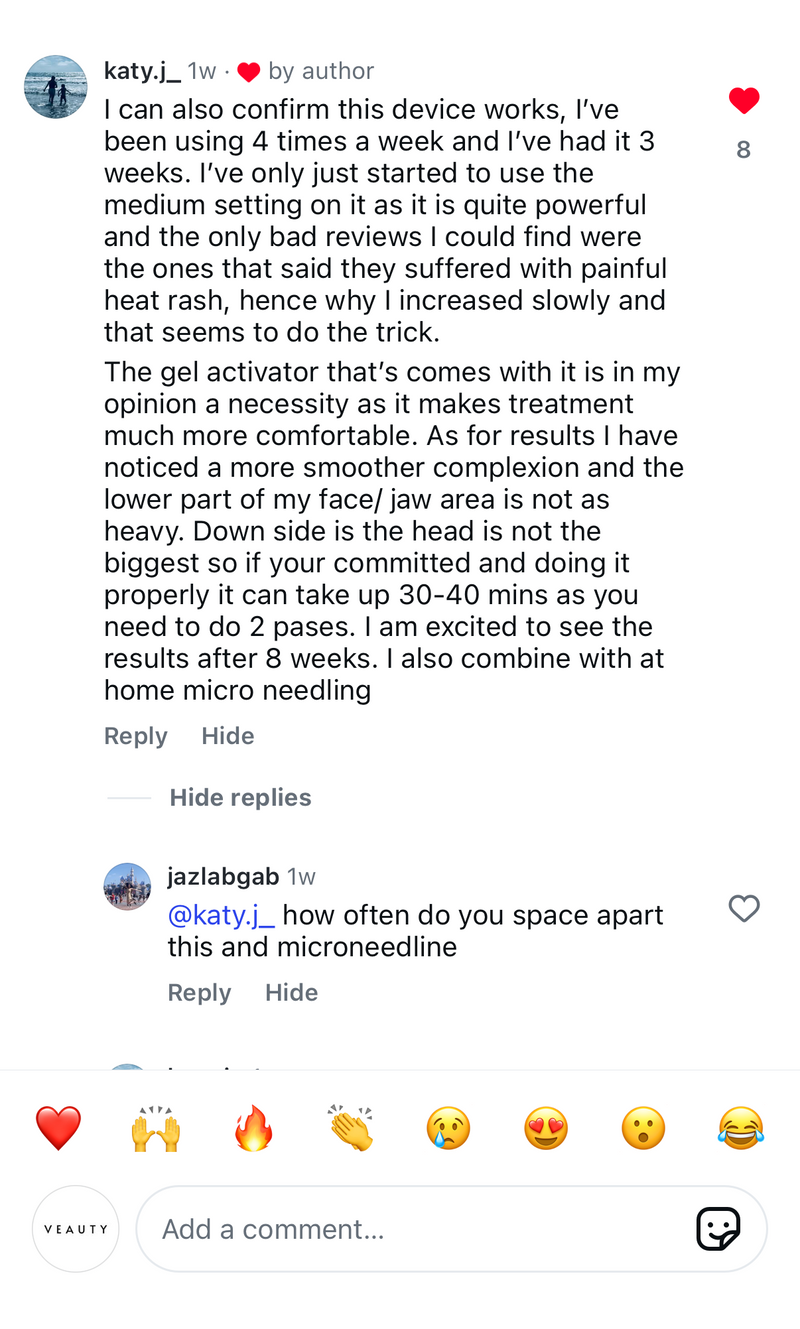 Customer comment